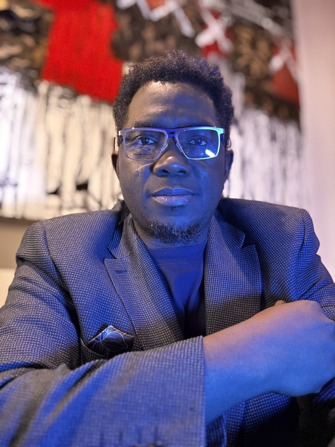 Suraj Adekola portrait in studio